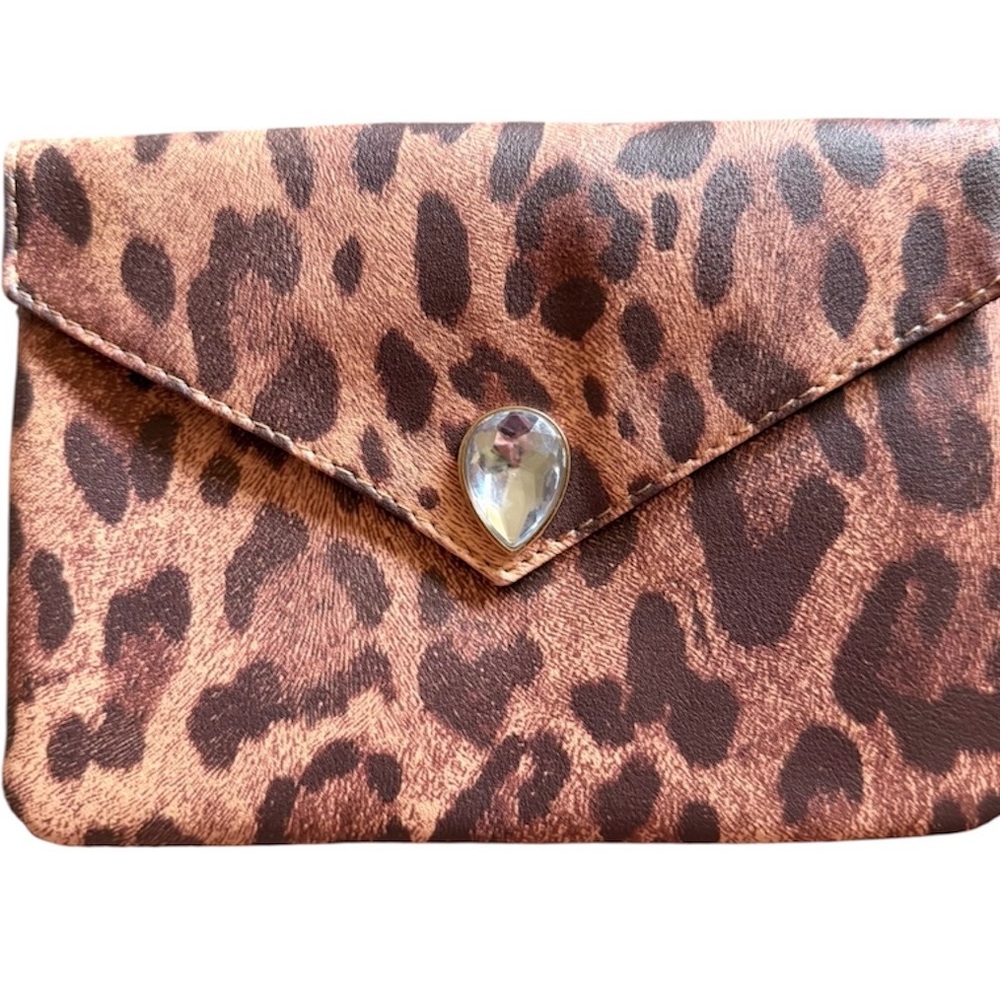Leopard Print Faux Fur Mini Bag – IPSY – Like New